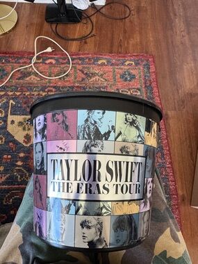 Taylor Swift Holographic Multi-Panel Popcorn Bucket - Pastel Accents